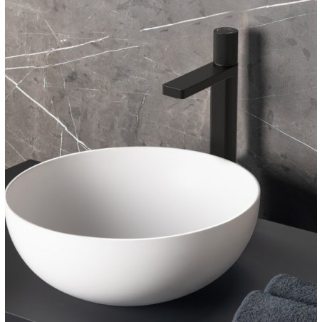 Lavatorio Monocomando Alto Texture Black | Hidromet
