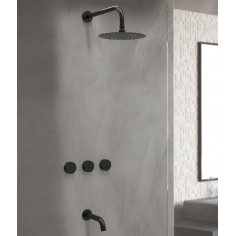 Ducha Con Transferencia Texture Black | Hidromet 2