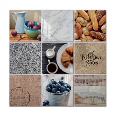 Mosaico Breadfast 30x30 | Piu