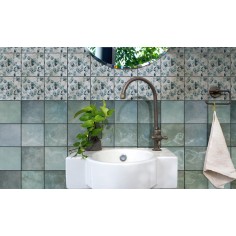 Dolce Floral Menta 15x15 Caja x 15 Pz. - Piu 2