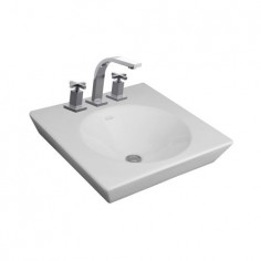 Bacha Cuadrada de Apoyar 43 3 Agujeros | Ferrum