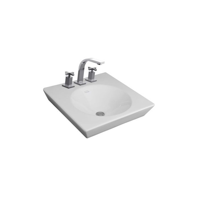 Bacha Cuadrada de Apoyar 43 3 Agujeros | Ferrum